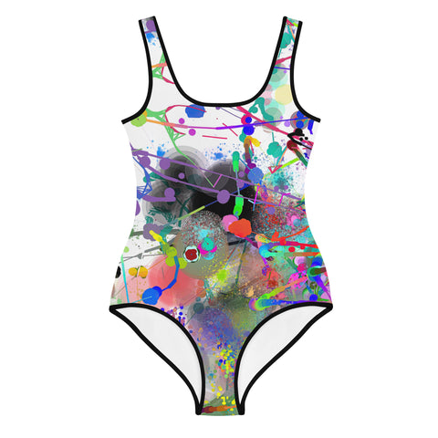 Youth Swimsuit- Visual Symphony