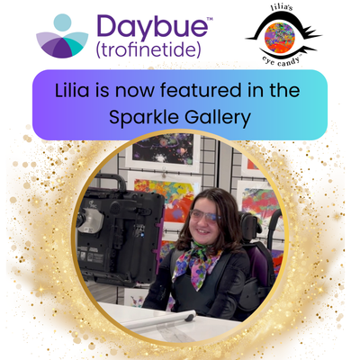 Lilia’s Sparkle Shines on DAYBUE’s Website