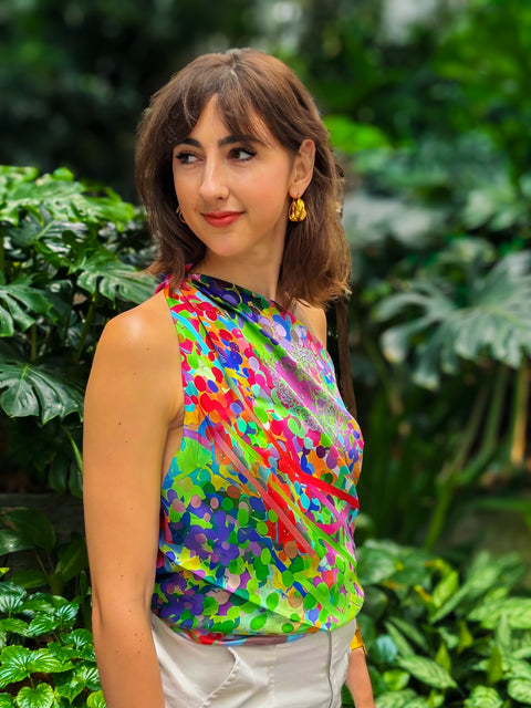 luxury silk scarf | daybue celebration