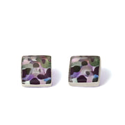 square stud earrings