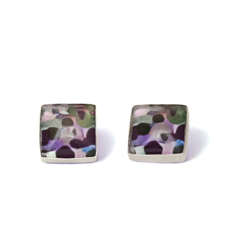 square stud earrings