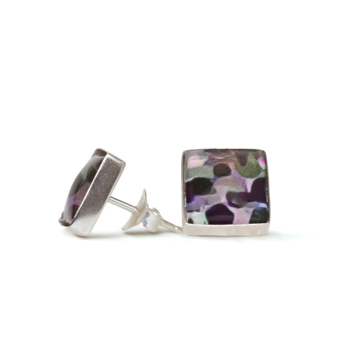 square stud earrings