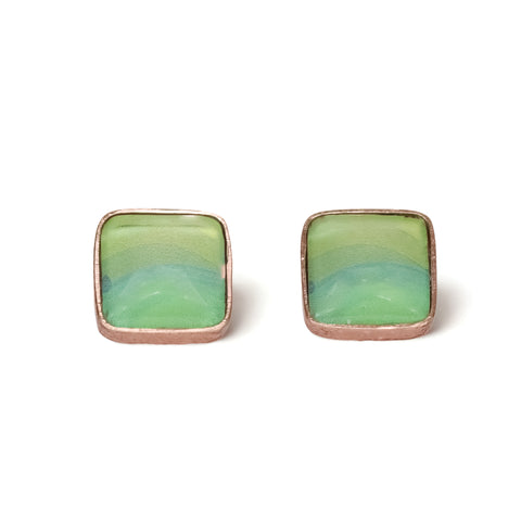 square stud earrings