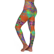 High Waisted Yoga Leggings- Daybue Celebration