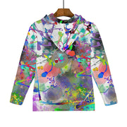 Kids Zip Hoodie- Visual Symphony