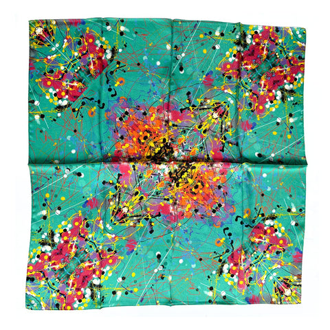 Mulberry Silk Luxury Scarf- Neural Tempest WHOLESALE