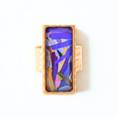 resplendent rectangle ring