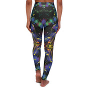 High Waisted Yoga Leggings- Nebula