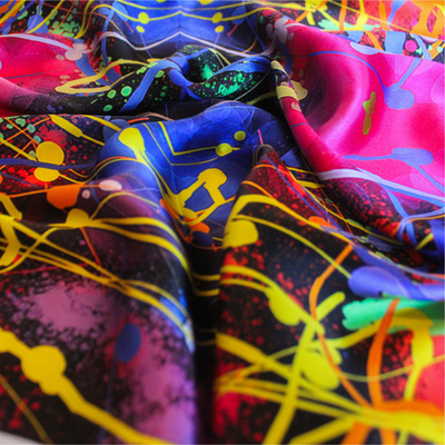 luxury silk scarf | nebula 1