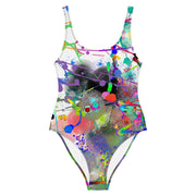 Women's One-Piece Swimsuit- Visual Symphony