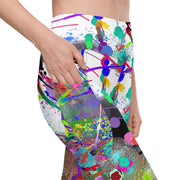 Leggings with Pockets- Visual Symphony