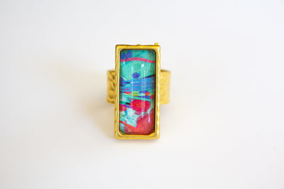 WHOLESALE | resplendent rectangle ring